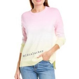 Cotton Ombre Dip Dyed Top sz Large